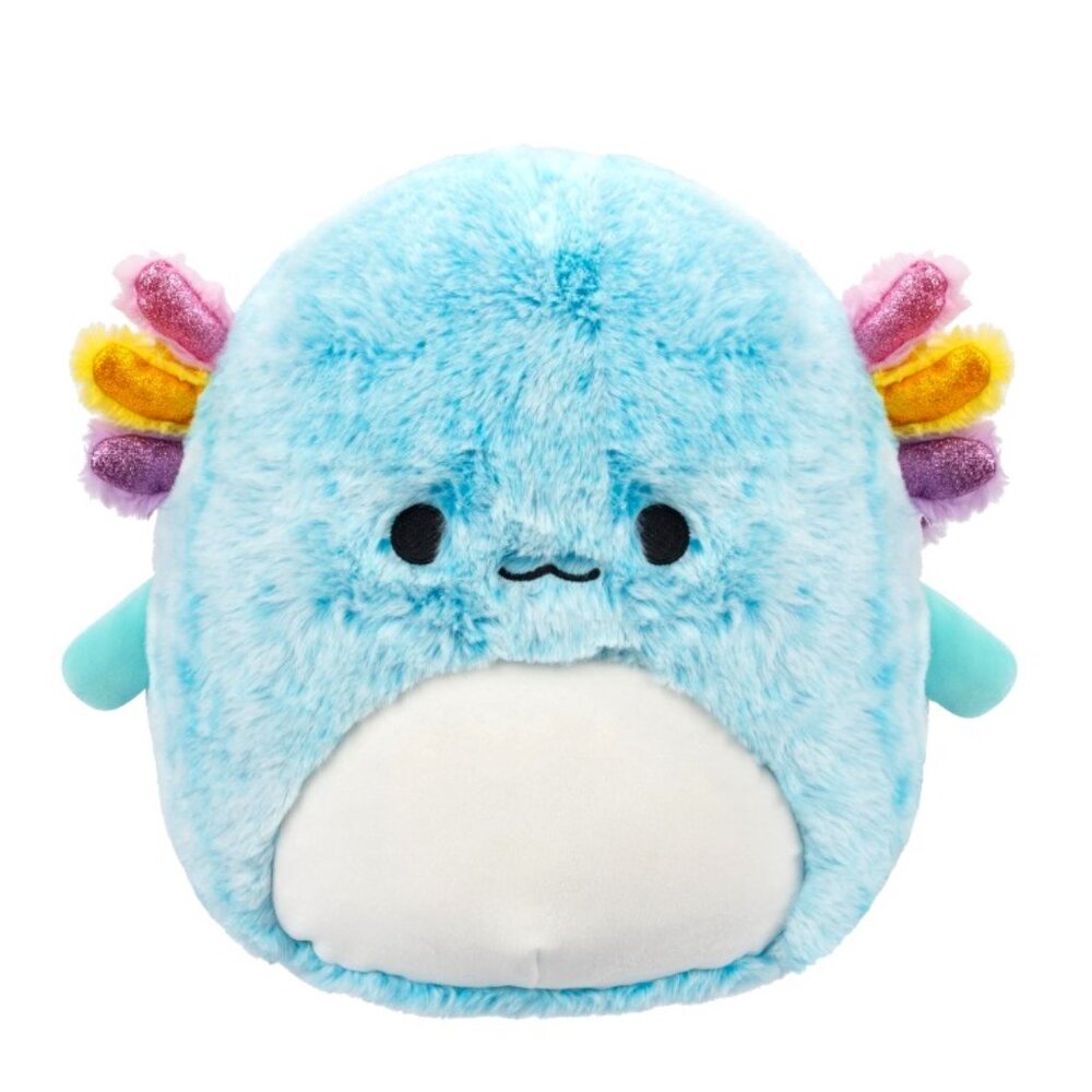Squishmallows FuzzAMallows 12 inch Irina the Teal Axolotl